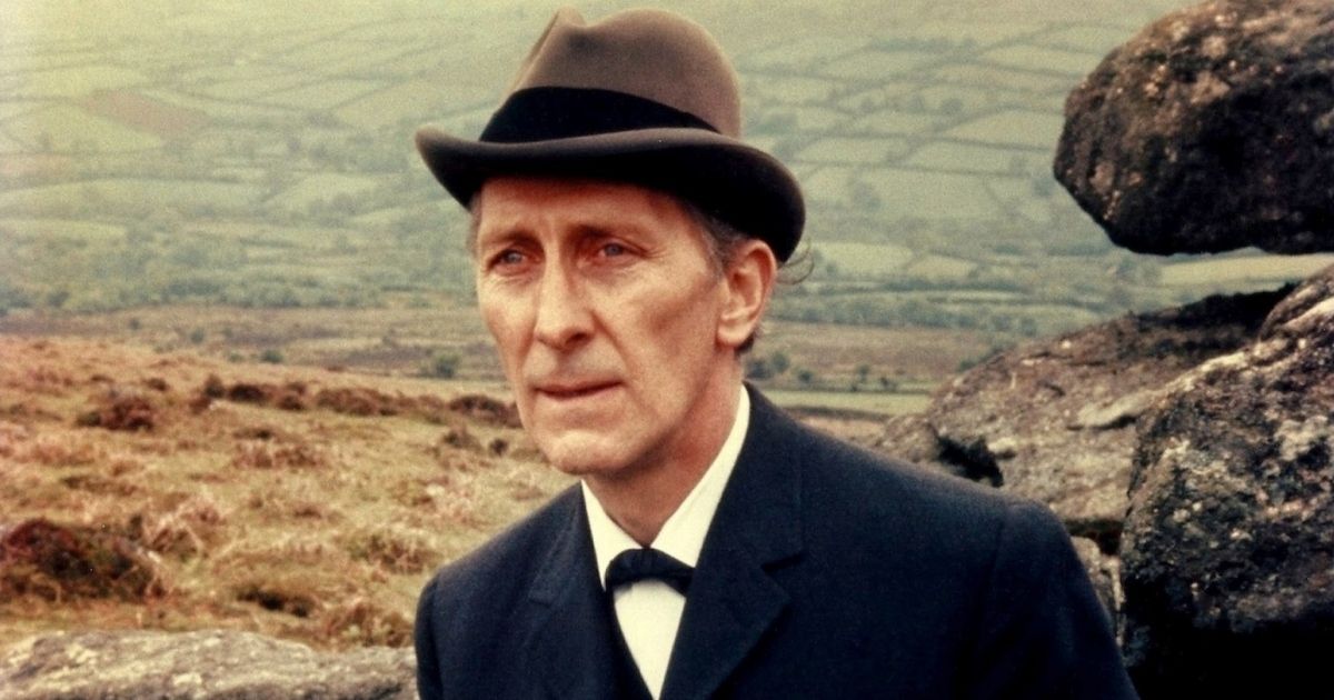 Peter Cushing as Sherlock Holmes