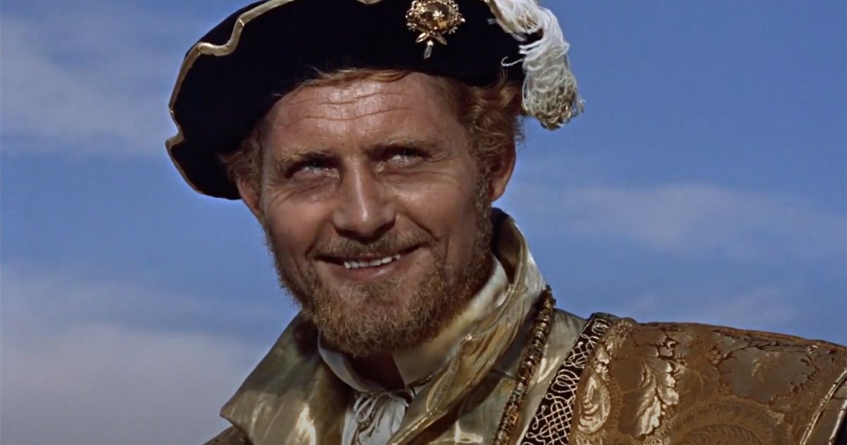 Robert Shaw as Henry VIII in A Man for all Seasons