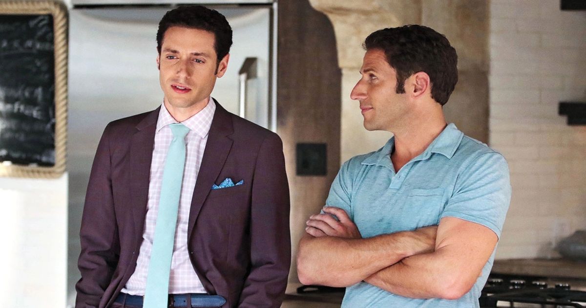 Paulo Costanzo and Mark Feuerstein in Royal Pains