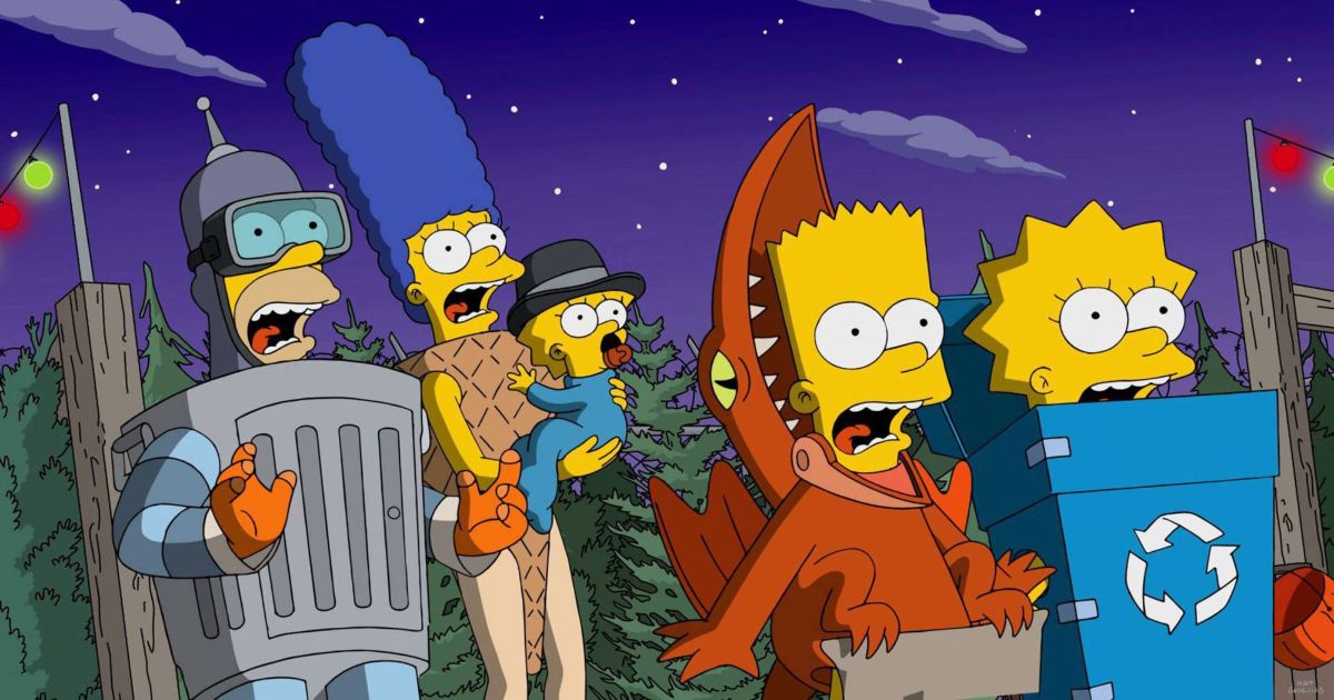 Simpsons Halloween 20th Television