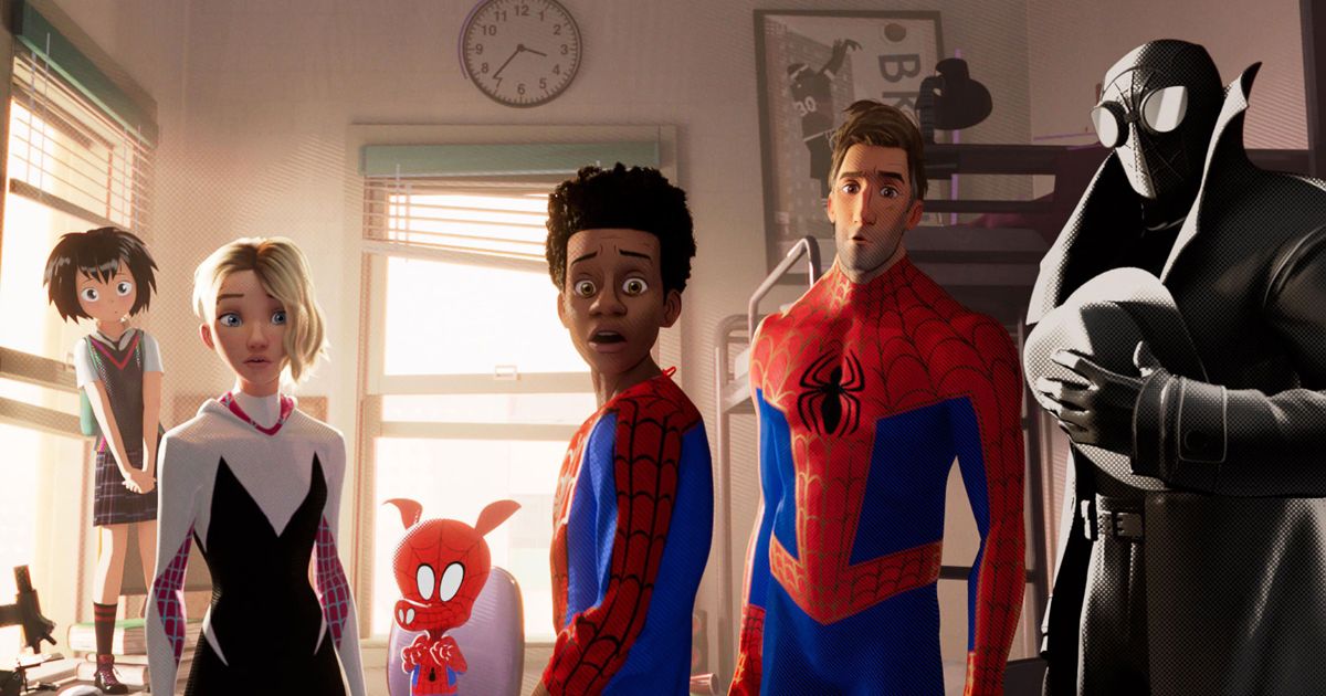 Spider-Man- into the Spider-Verse team