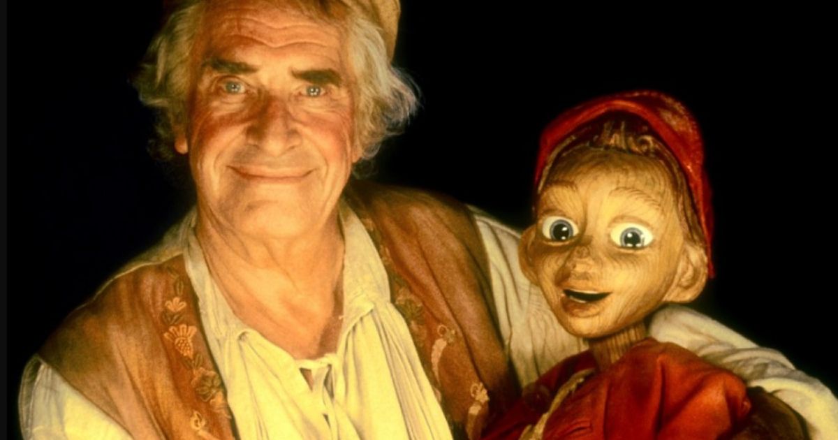 Martin Landau as Geppetto in The Adventures of Pinocchio