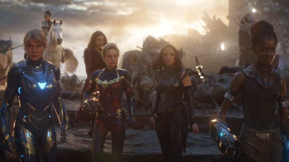 Avengers: Endgame Women Team Up