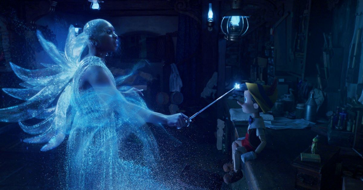 Cynthia Erivo as the Blue Fairy in Disney's Pinocchio