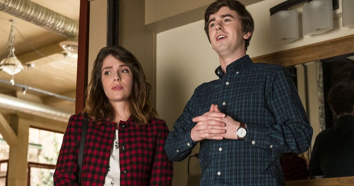 Paige Spara and Freddie Highmore in The Good Doctor 
