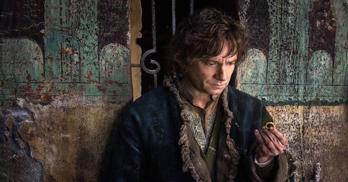 Bilbo and the One Ring in The Hobbit: The Battle of Five Armies