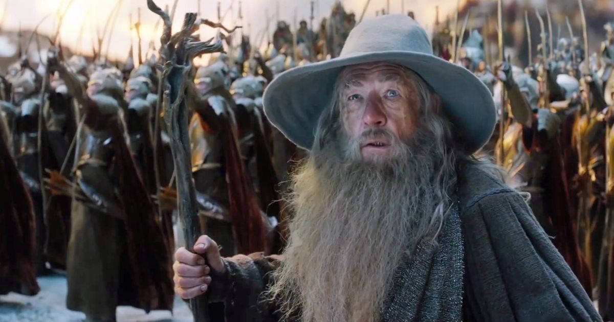 Gandalf and the Mirkwood Elves in The Hobbit: The Battle of Five Armies