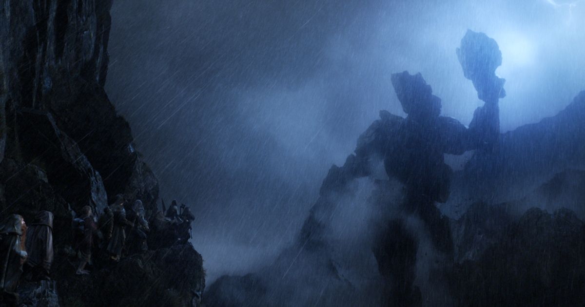 The Thunder Battle of Stone Giants in The Hobbit