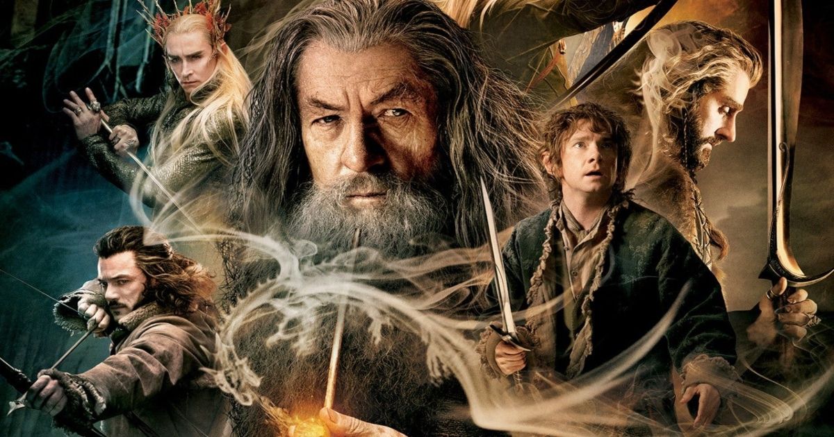 Arte promocional de O Hobbit: A Desolação de Smaug