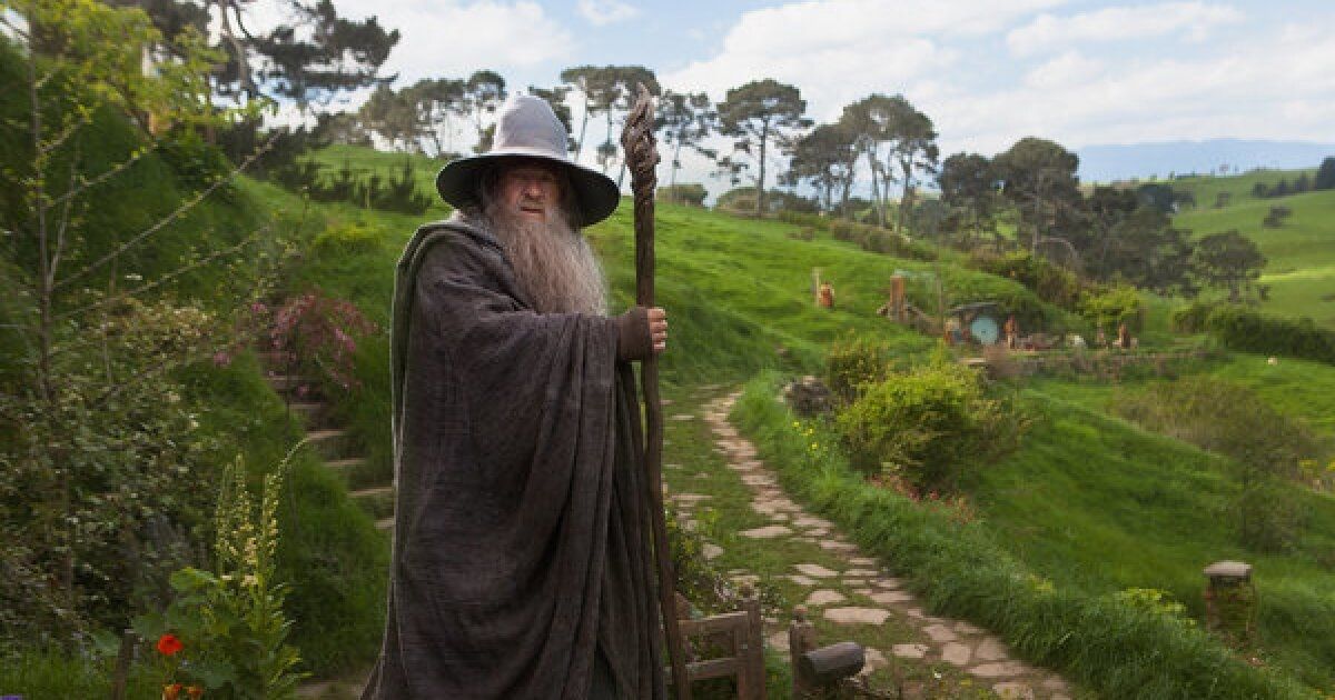 Ian McKellen as Gandalf in The Hobbit: An Unexpected Journey