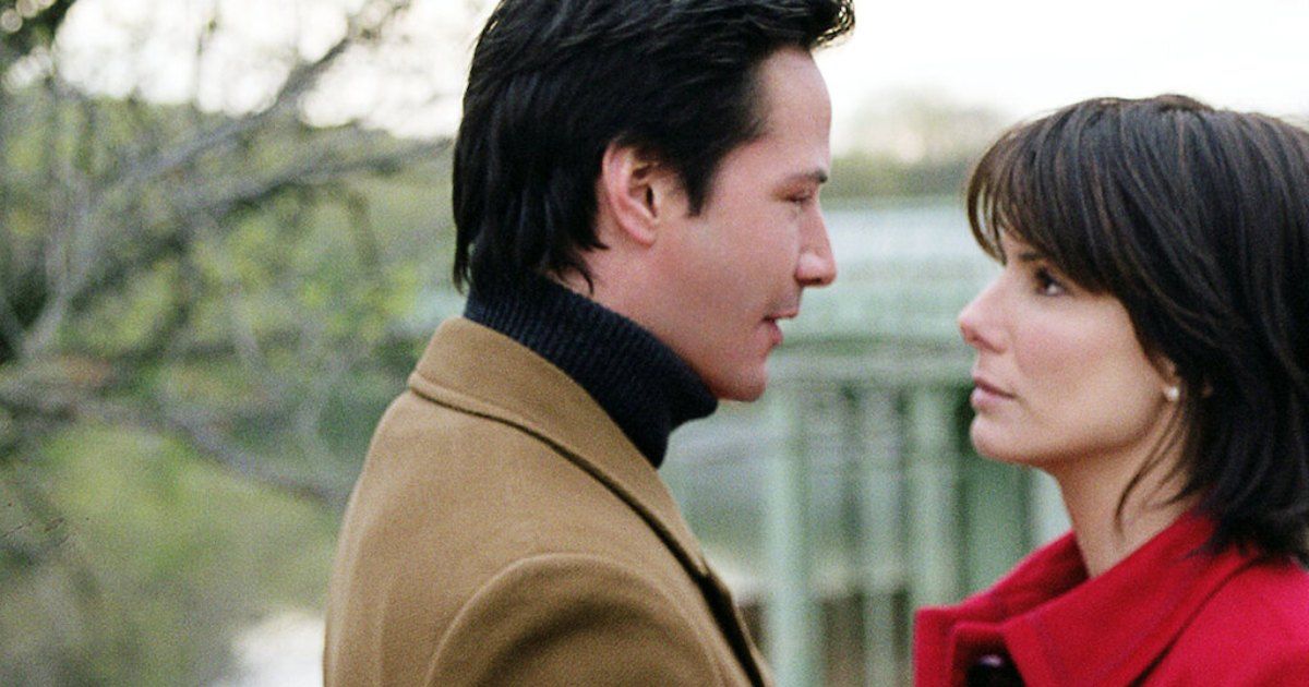 Keanu Reeves and Sandra Bullock in The Lake House