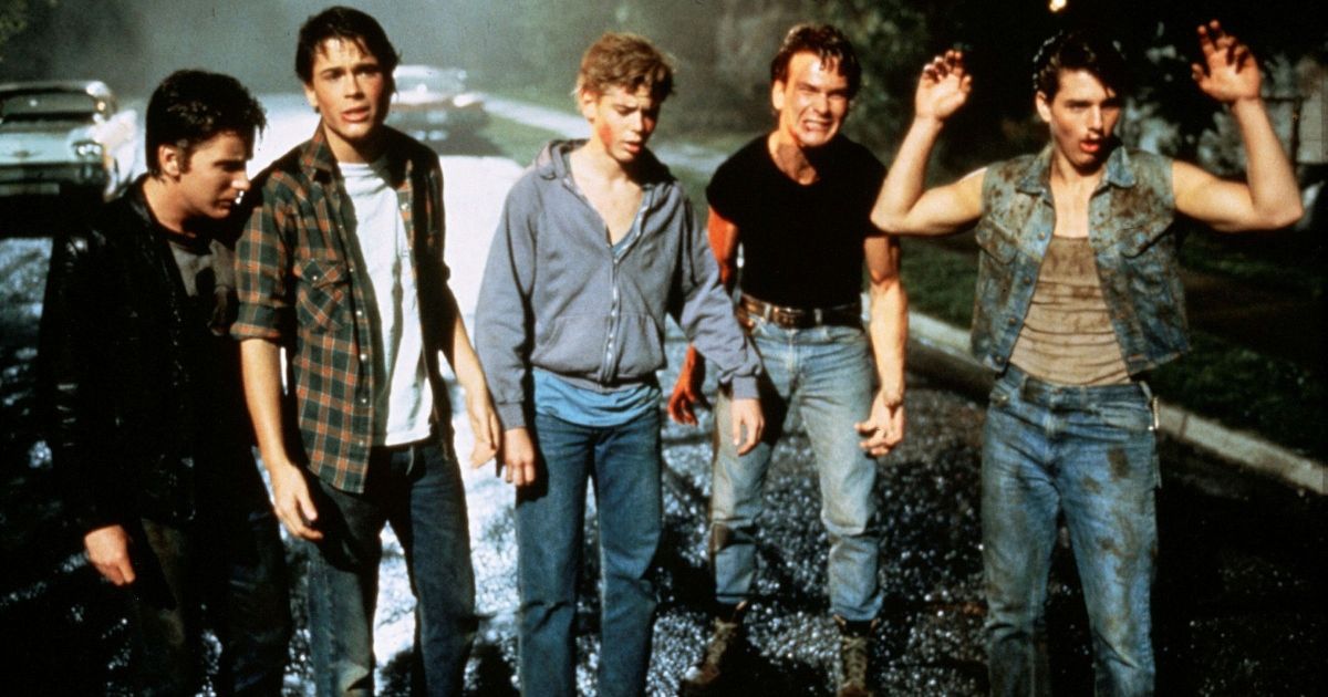 The gang in Coppola's cult classic The Outsiders