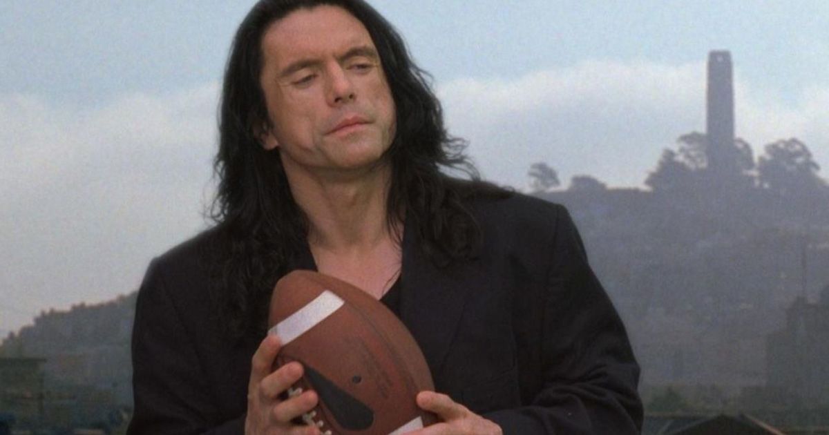 Tommy Wiseau in The Room