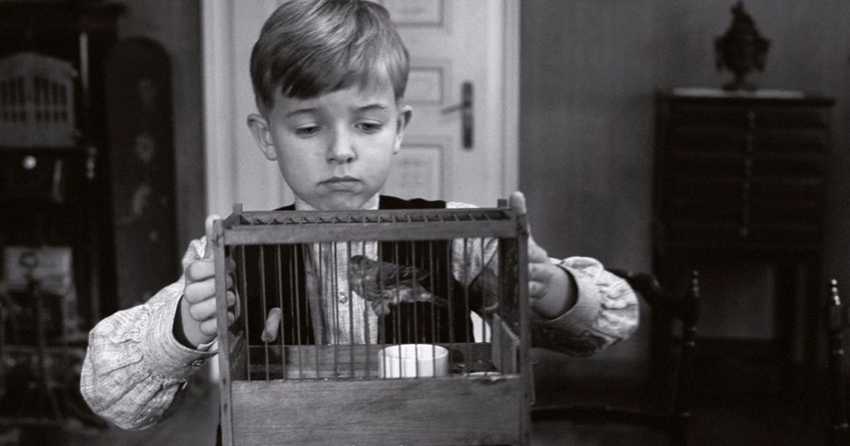 The White Tape, a black and white film by Michael Haneke
