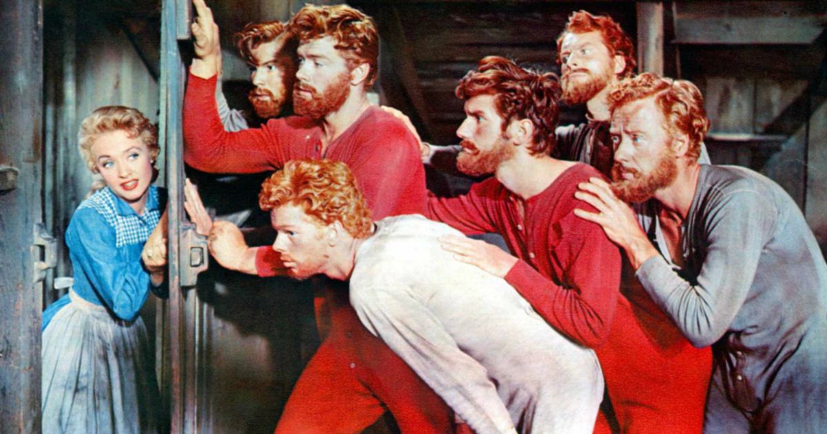 The cast of Seven Brides for Seven Brothers