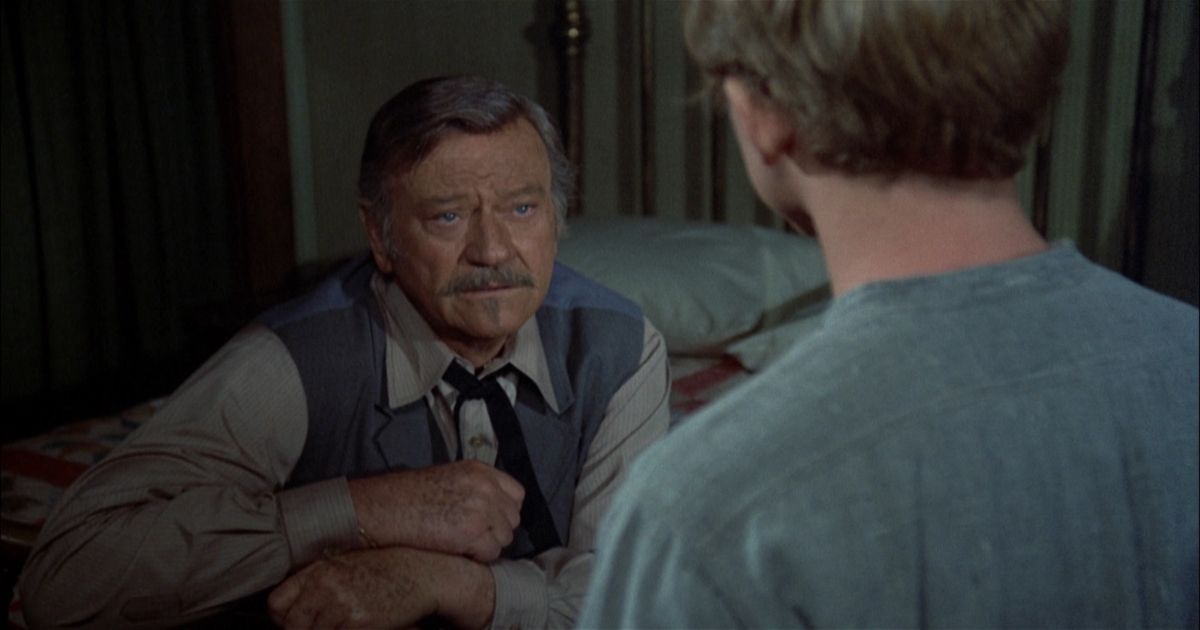 John Wayne in 1976's The Shootist