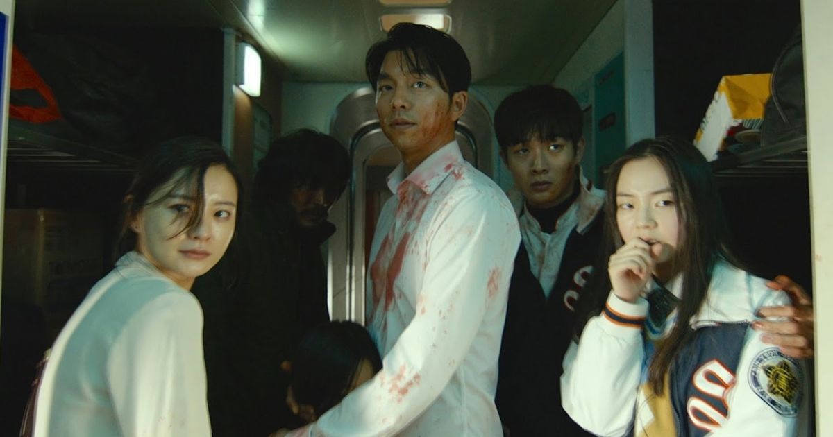 A group of non-infected hide in a Train to Busan