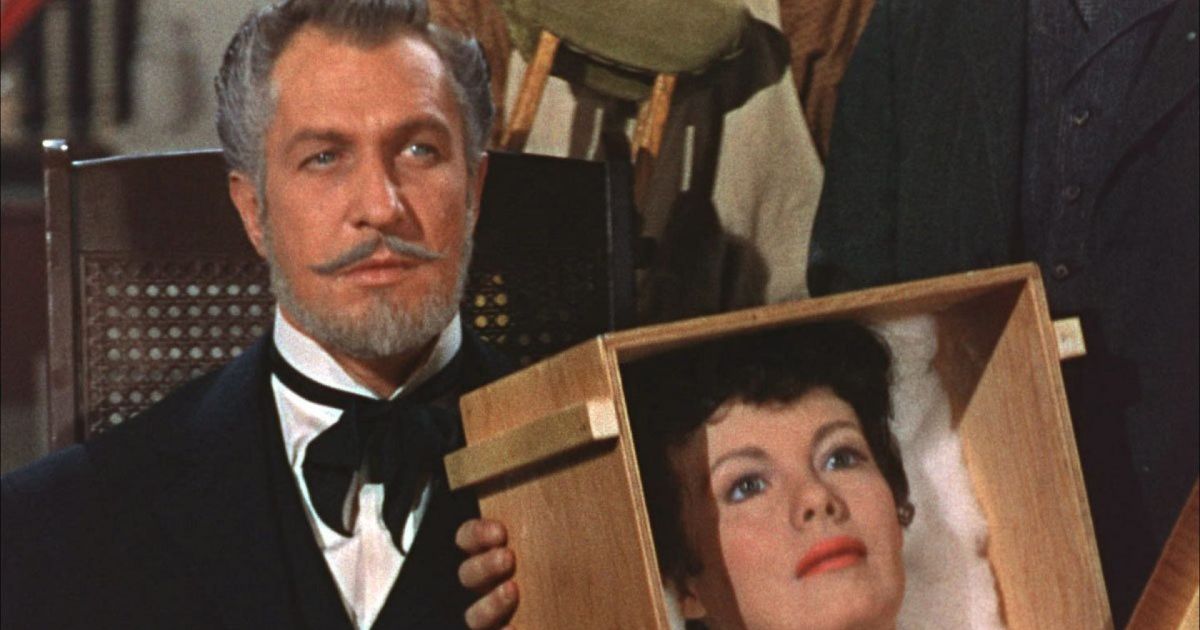 Vincent Price in the movie House of Wax 1953