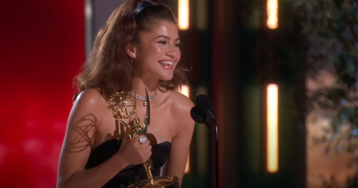Zendaya Makes History with Second Euphoria Emmy Win