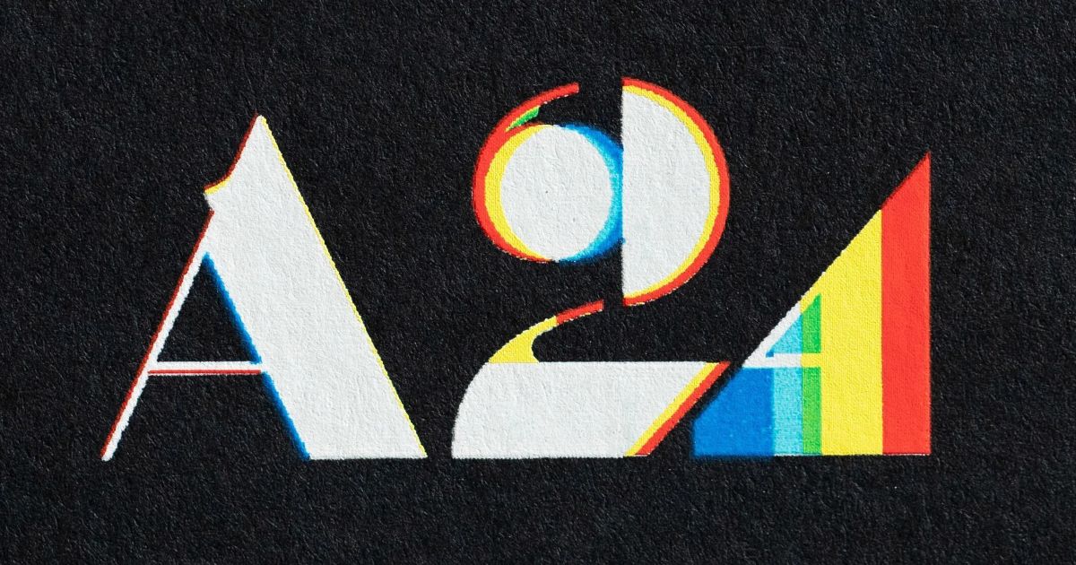 a24 logo print