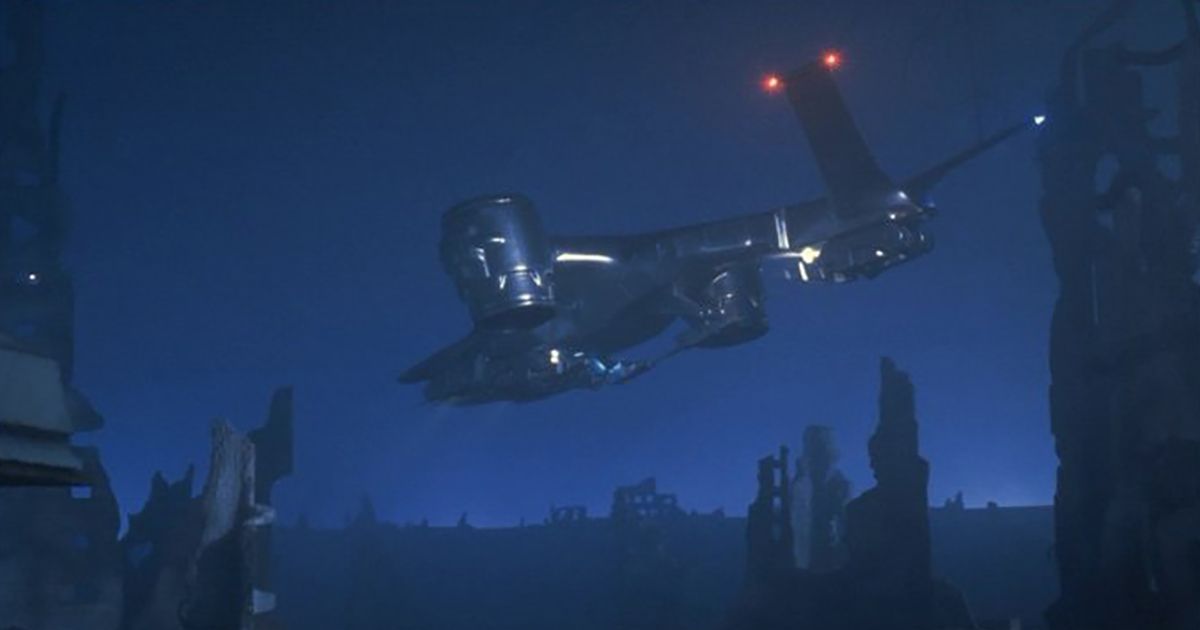 Aerial Drone in The Terminator (1984)