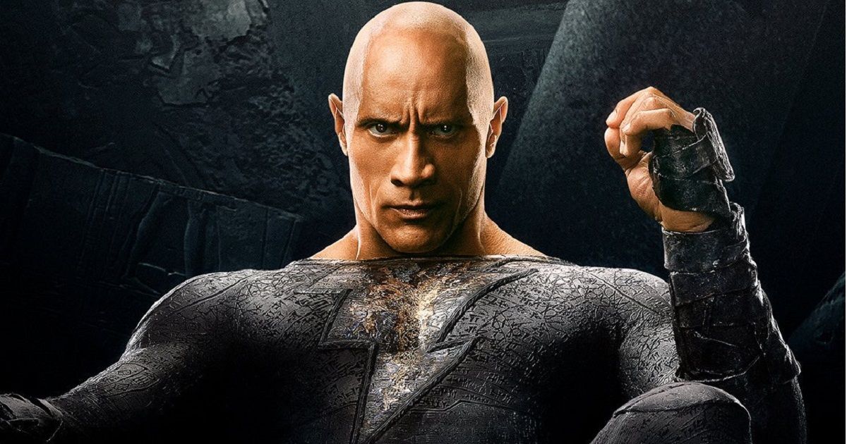 Black Adam movie with Dwayne Johnson