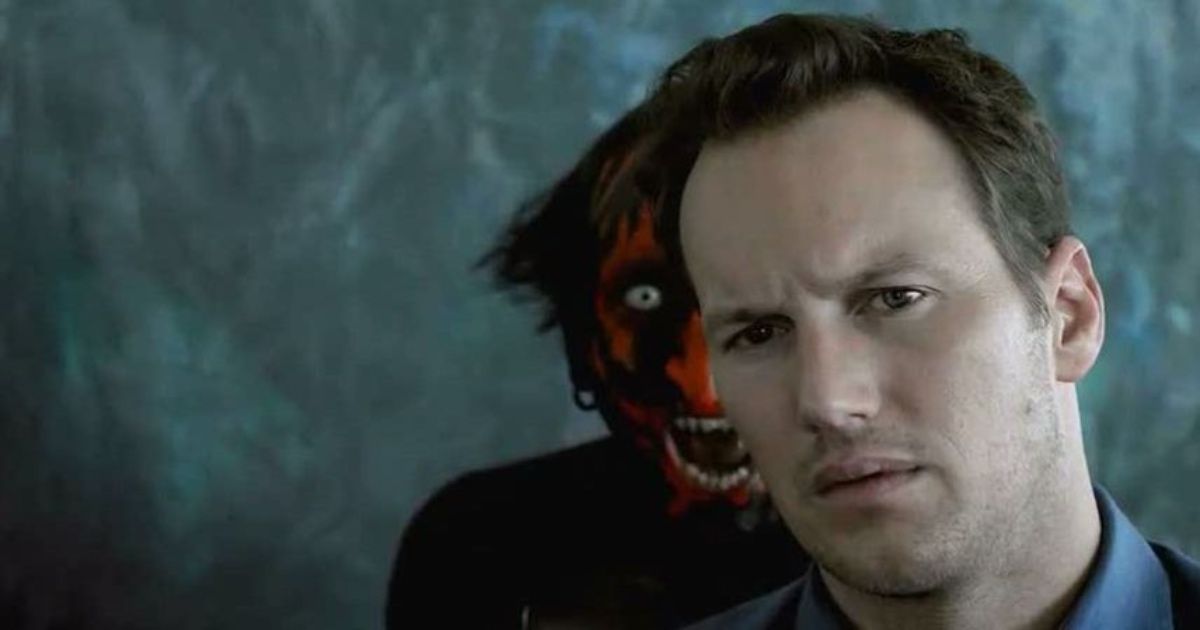 Patrick Wilson and Joseph Bishara in Insidious