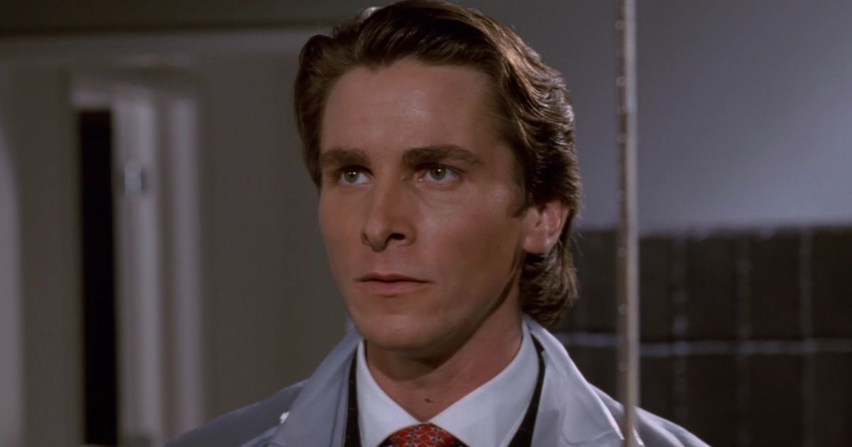 Christian Bale as Patrick Bateman, a successful New York investment banker who is also a serial killer.