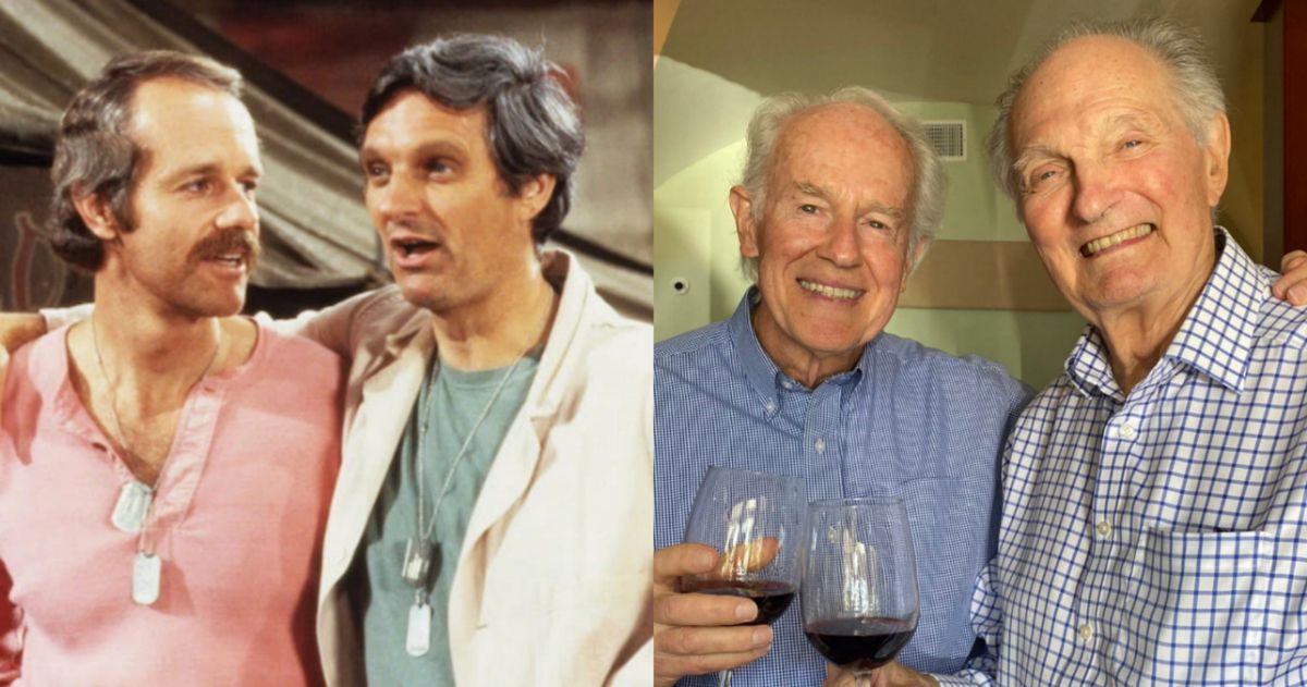 Alan Alda Reunites with MASH Costar Mike Farrell for 50th Anniversary