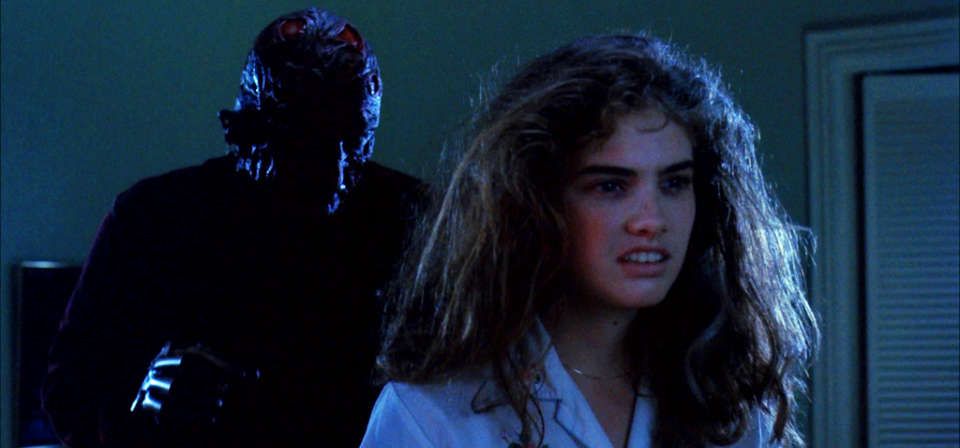 Heather Langenkamp in A Nightmare on Elm Street.