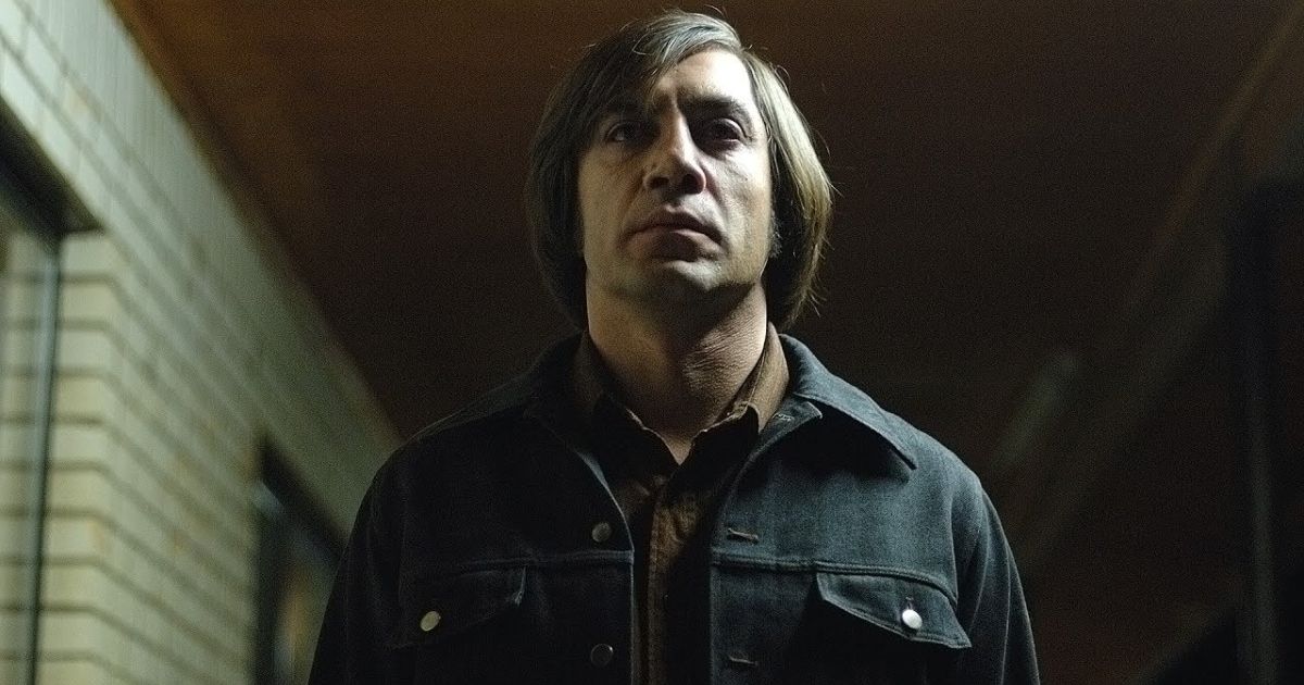 Javier Bardem as Anton Chigurh in No Country for Old Men