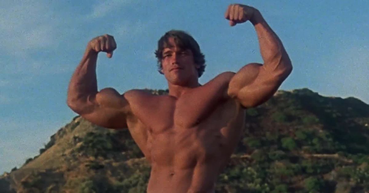 Schwarzenegger in Pumping Iron (1977)