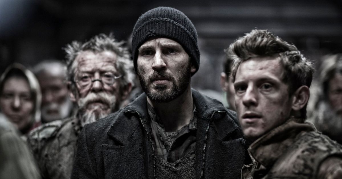 Chris Evans no bom filme Snowpiercer 