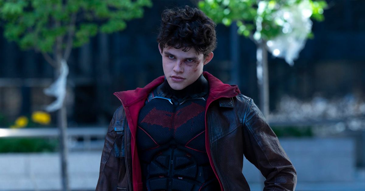 Curran Walters as Red Hood in Titans