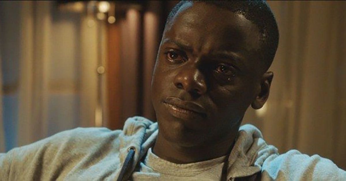 Chris Washington (Daniel Kaluuya) being manipulated by Missy Armitage