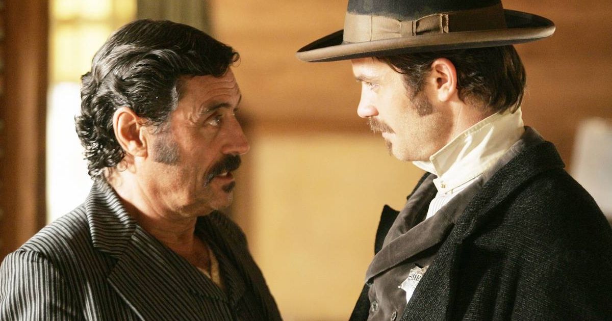 A scene from Deadwood A Lie Agreed Upon (Part I) (Season 2, Episode 1)