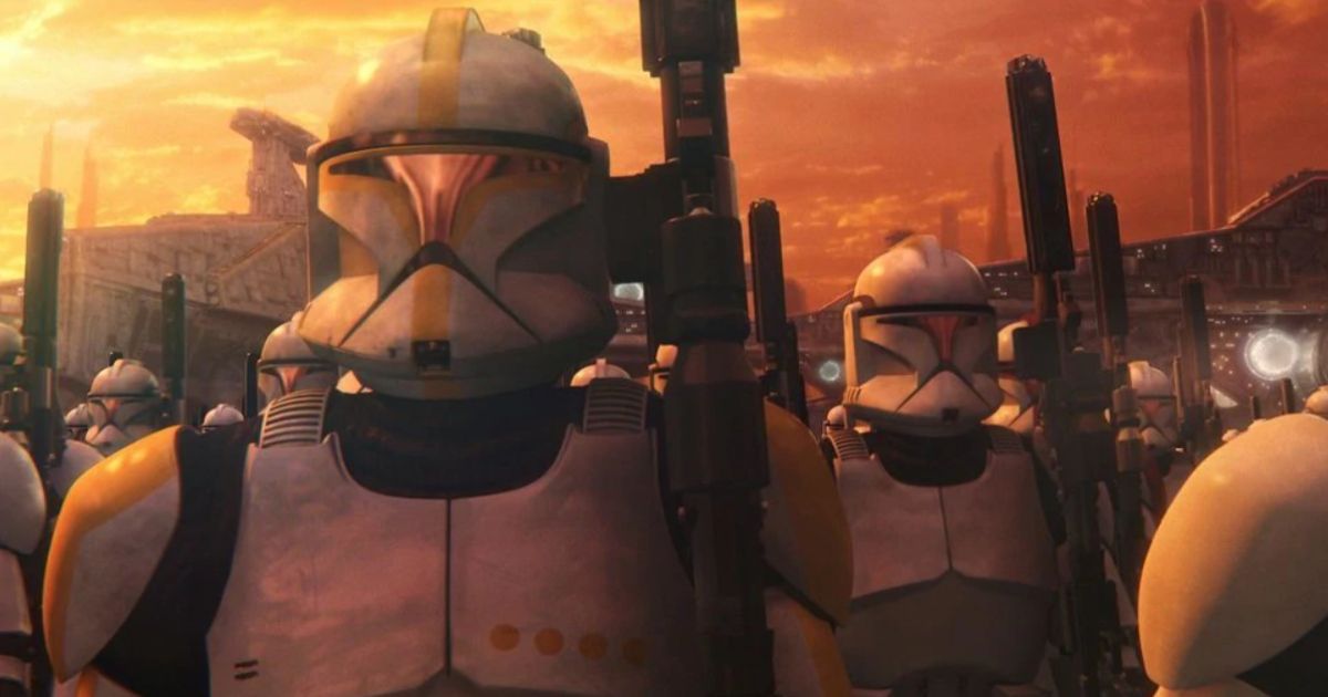 The Clone Army at the end of Attack of the Clones