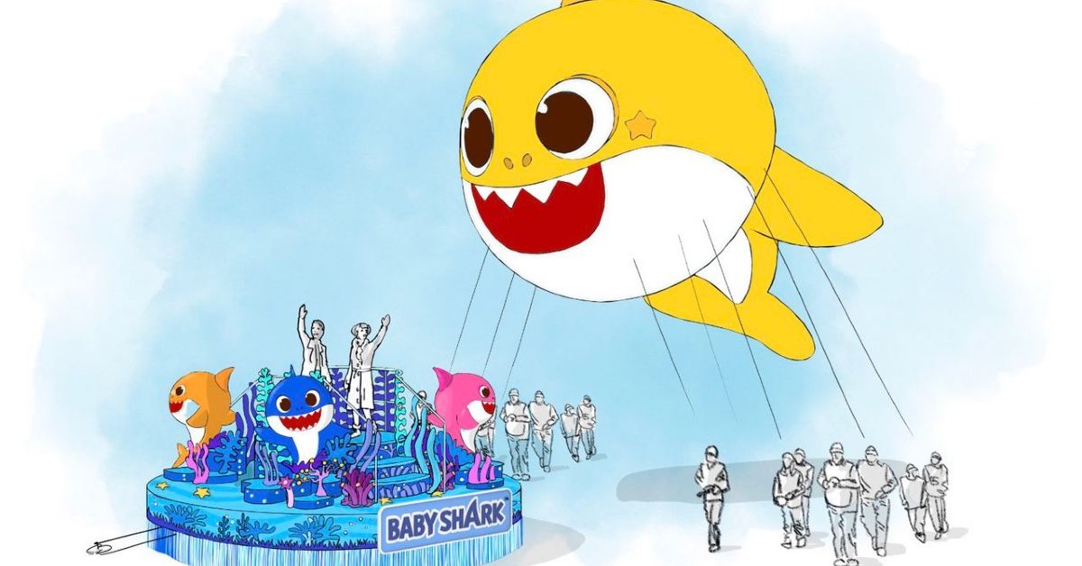 Baby Shark Hybrid Float to Debut at 96th Annual Macy's Thanksgiving Day