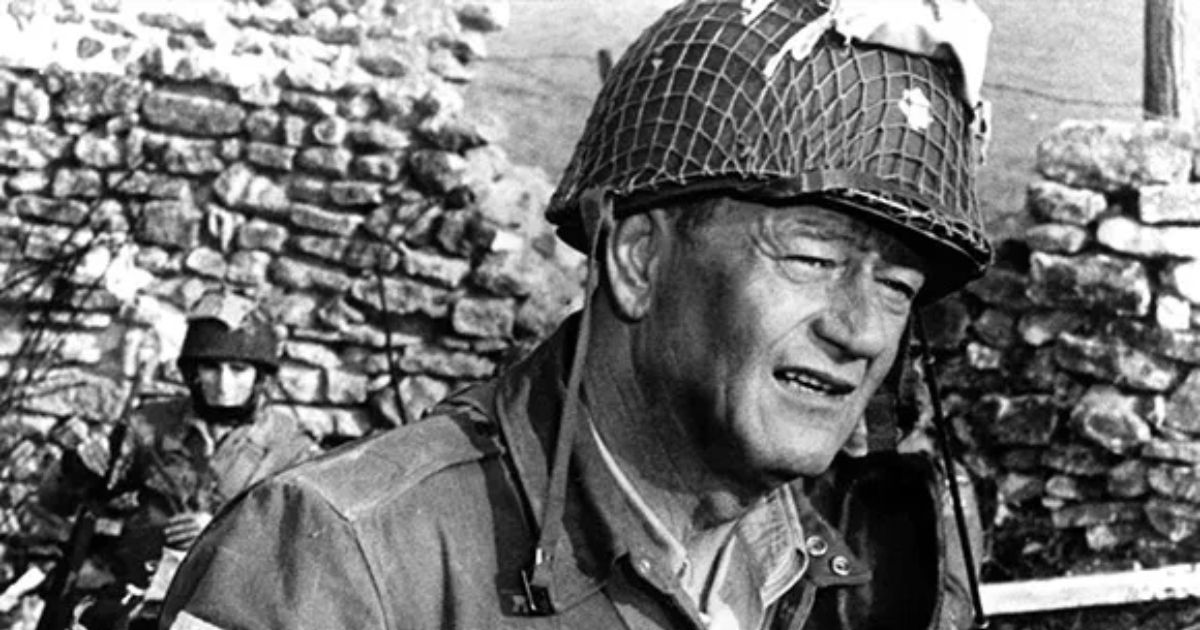 John Wayne in The Longest Day