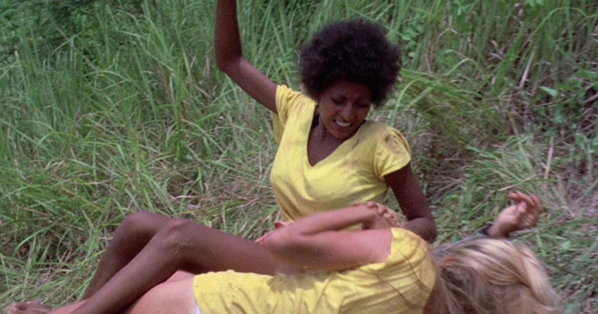 A scene from Black Mama, White Mama (1973)