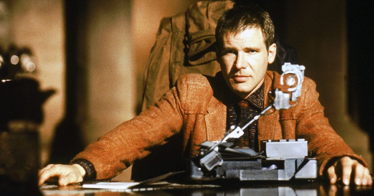 Harrison Ford as Rick Deckard from Blade Runner