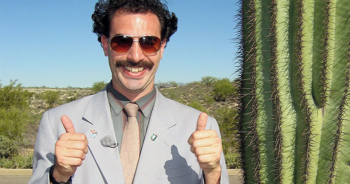 Sacha Baron Cohen as Borat