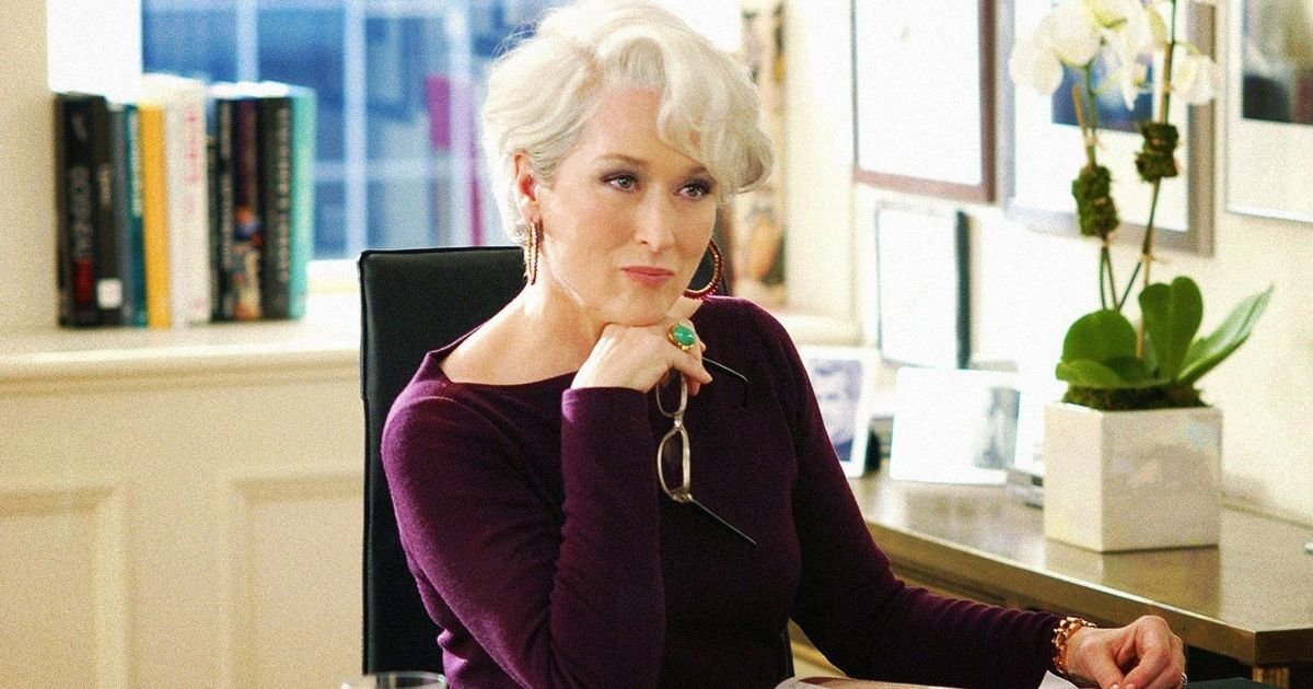 A scene from The Devil Wears Prada