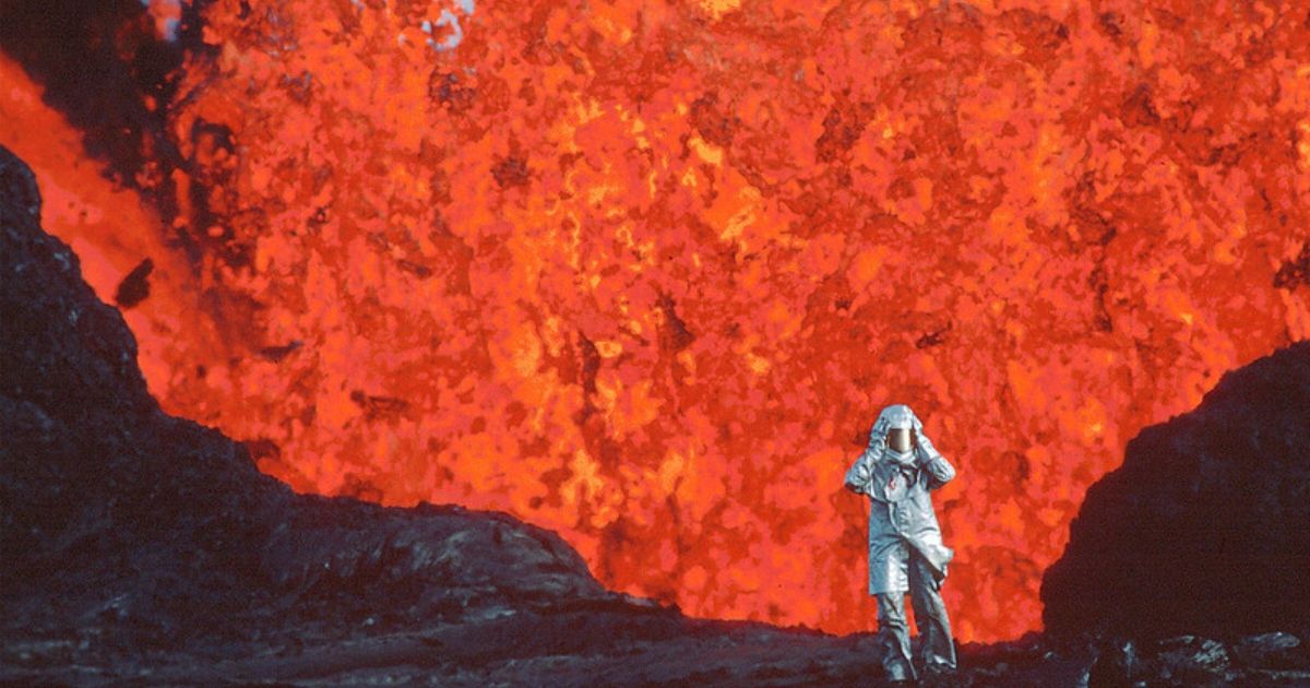 Fire of Love, a new documentary, shows beautiful footage of volcano eruptions