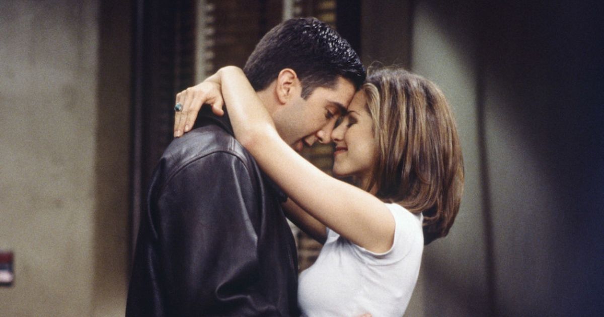 Rachel and Ross from Friends