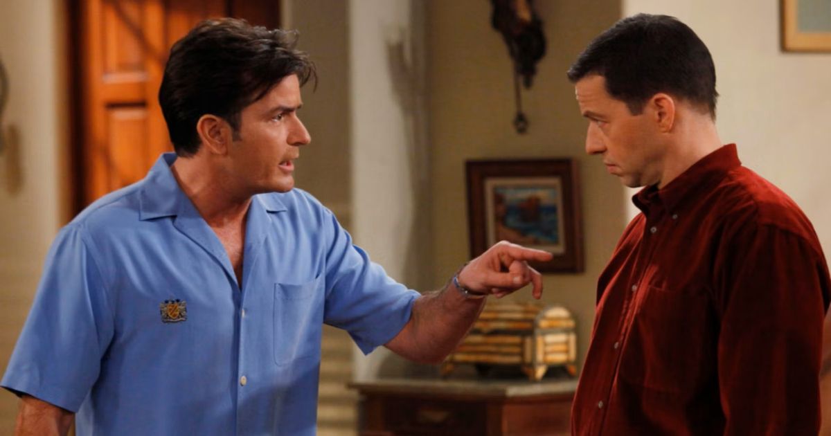 Jon Cryer aponta Charlie Sheen em Two and a Half Men