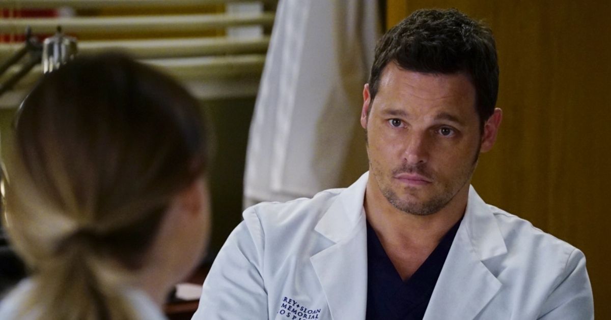 Justin Chambers as Alex in Grey's Anatomy