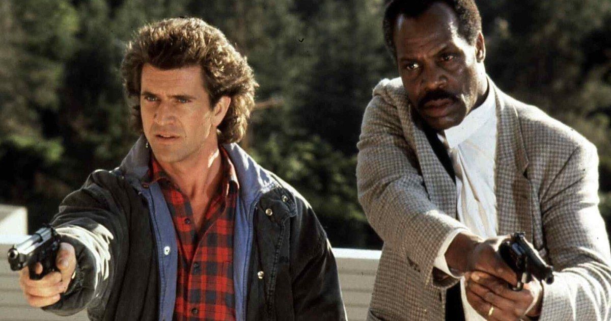 Mel Gibson e Danny Glover em Arma Mortífera 3