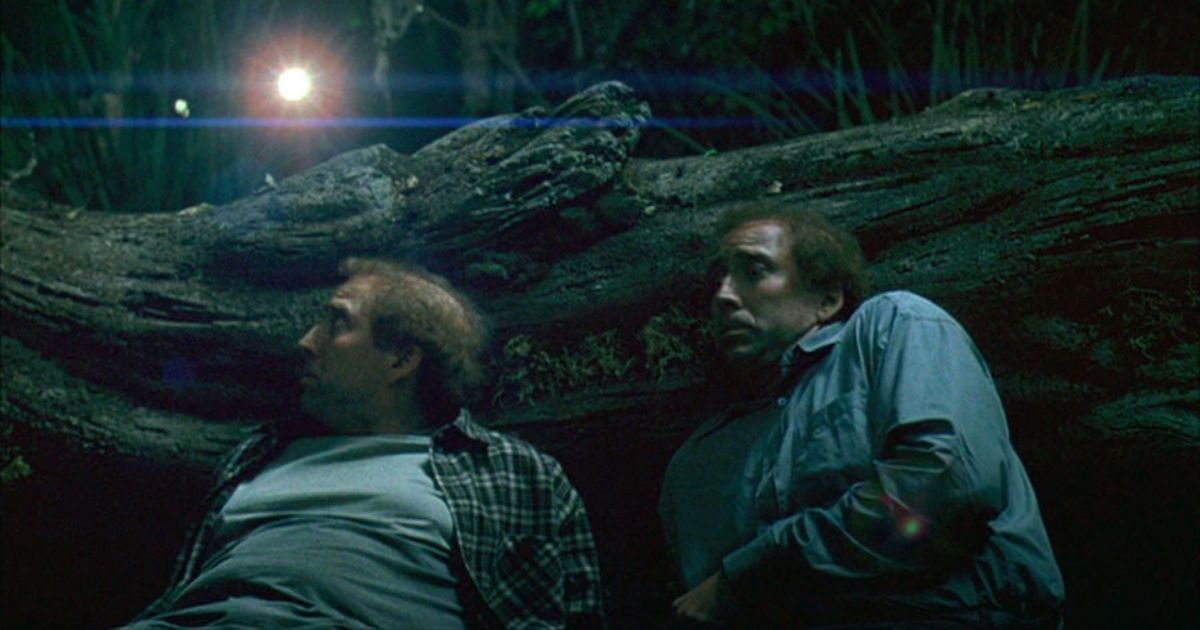 Nicolas Cage as Kaufman in the movie Adaptation
