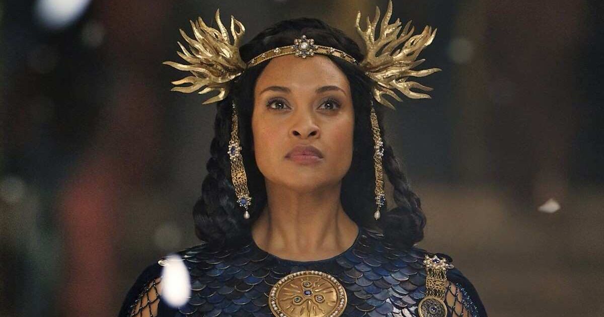 Cynthia Addai-Robinson as Queen Regent Míriel in The Lord of the Rings: The Rings of Power